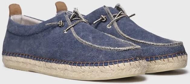 Toni Pons Heren espadrille van stof met veters ODIN
