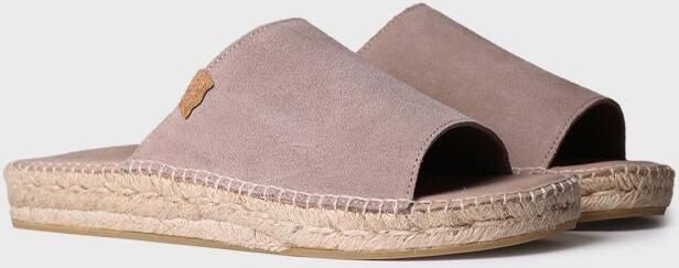 Toni Pons Herenespadrille met open tenen van suède BRU
