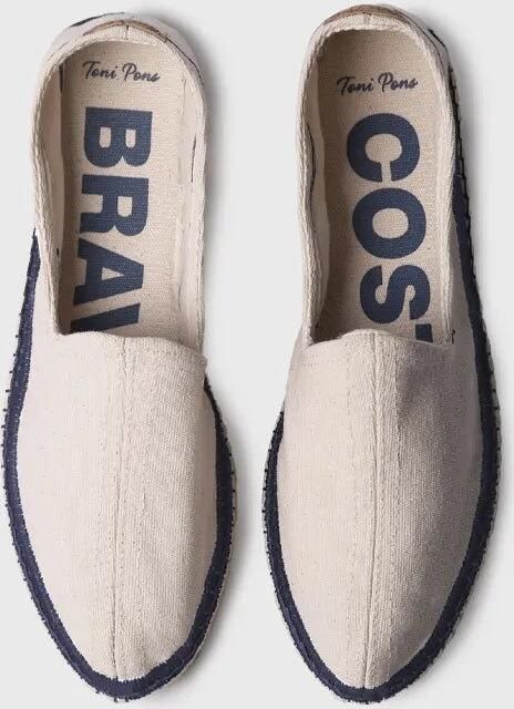 Toni Pons Herenespadrille van geborduurd canvas TREUMAL