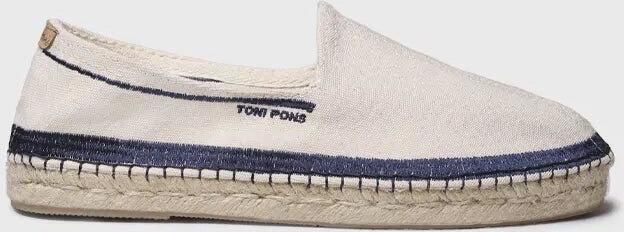 Toni Pons Herenespadrille van geborduurd canvas TREUMAL