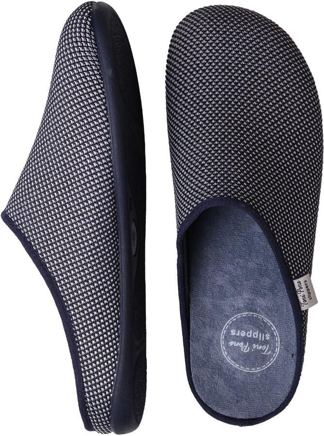 Toni Pons Herenpantoffel in klompstijl met mesh NASH-JO