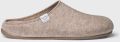 Toni Pons Herenpantoffel in klompstijl van gerecycled vilt NEO-FR - Beige