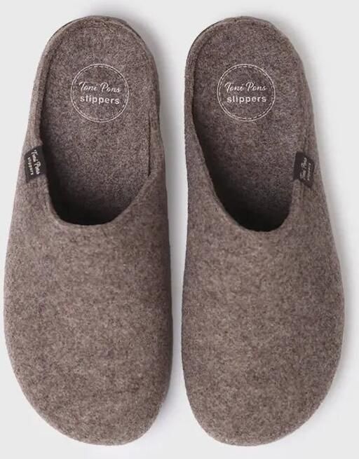 Toni Pons Herenpantoffel in klompstijl van gerecycled vilt NEO-FR