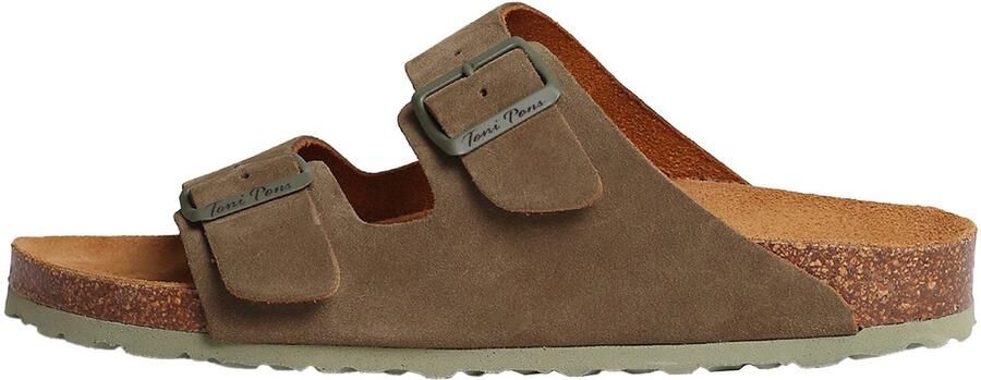 Toni Pons Slippers GER-QT-ARMY PIEL Groen