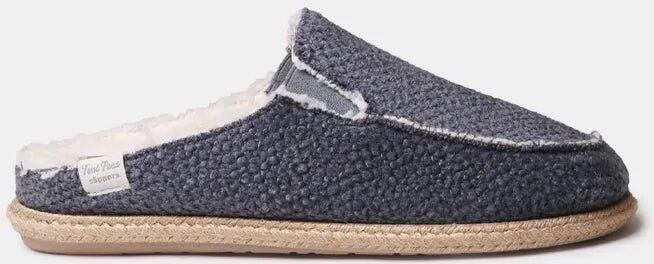 Toni Pons Herenslippers in klompstijl met jutezool NALEC