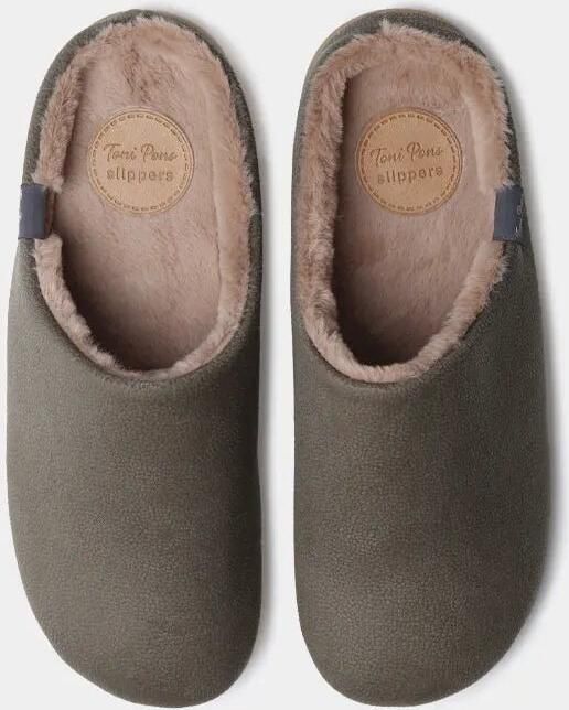 Toni Pons Herenslippers met open tenen van textiel NOTI-BD