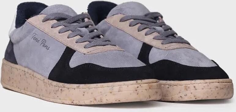 Toni Pons Herensneaker van suède en leer DANIEL
