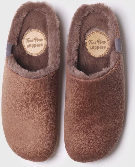 Toni Pons Huisslipper in klompvorm met binnenvoering voor dames MOSUL-BD