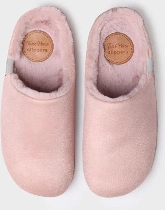 Toni Pons Huisslipper in klompvorm met binnenvoering voor dames MOSUL-BD