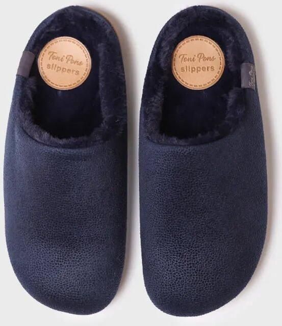Toni Pons Huisslipper in klompvorm met binnenvoering voor dames MOSUL-BD