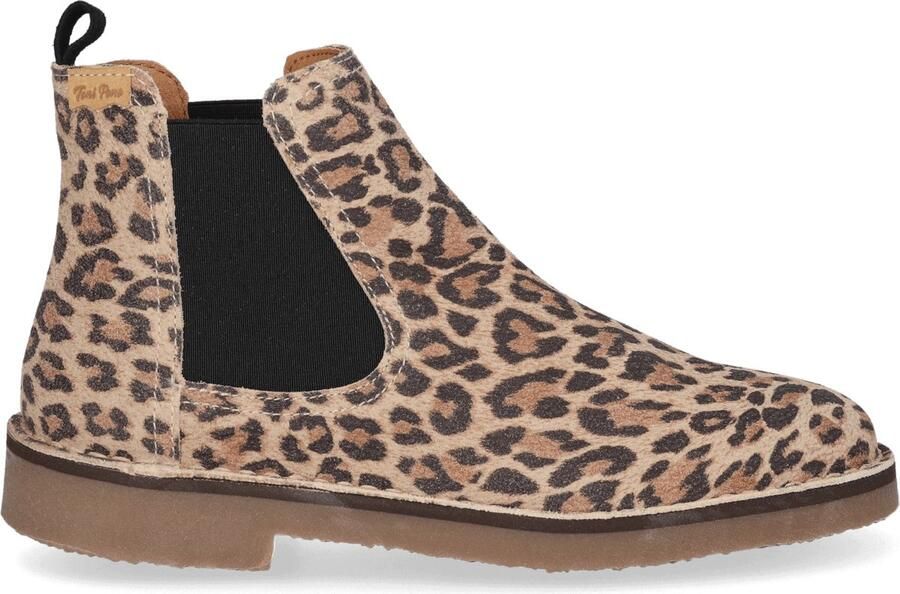 Toni Pons Isa-GP Dames Chelsea boots Leer Beige