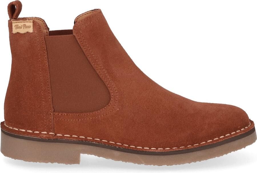 Toni Pons Isa-SY Dames Chelsea Boots Suede Moka