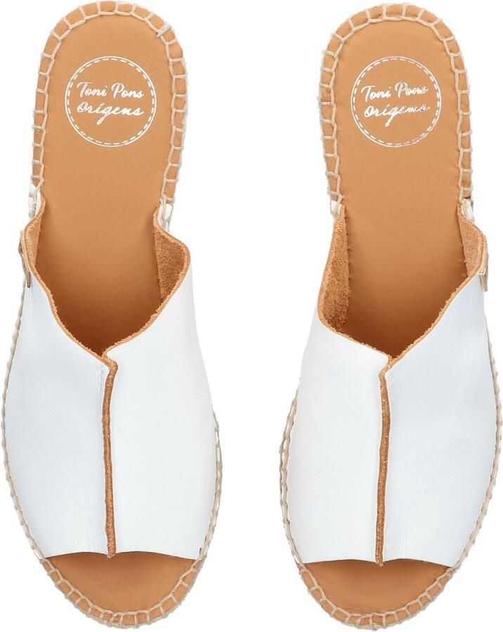 Toni Pons Ivonne Dames Espadrilles Blanc