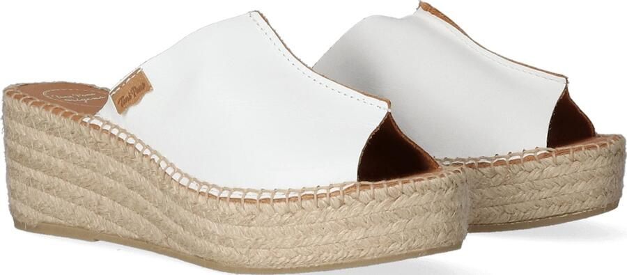 Toni Pons Ivonne Dames Espadrilles Blanc - Foto 4