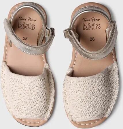 Toni Pons Kindersandalen in Menorcaanse stijl met klittenbandsluiting COVA-AD