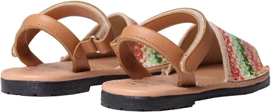 Toni Pons Kindersandalen van veelkleurige stof met klittenbandsluiting COVA-NZ