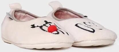 Toni Pons Kinderslippers in natuurlijke kleur LUX-DR