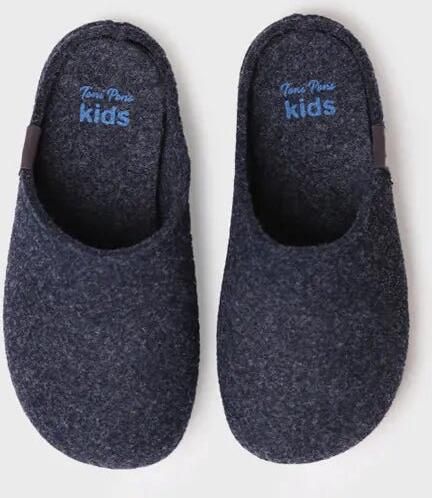 Toni Pons Kinderslippers van gerecycled vilt LOGAN-FR