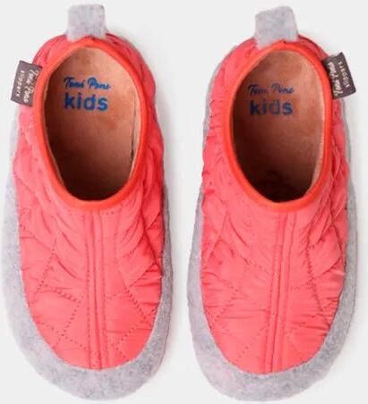 Toni Pons Kinderslippers van vilt en gewatteerde stof LIOR-UM