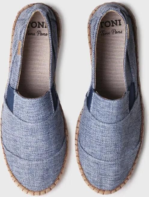 Toni Pons Klassieke espadrilles voor heren in gemêleerde stof DIONIS