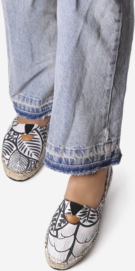 Toni Pons Klassieke unisex espadrille met print BLANES-TJ