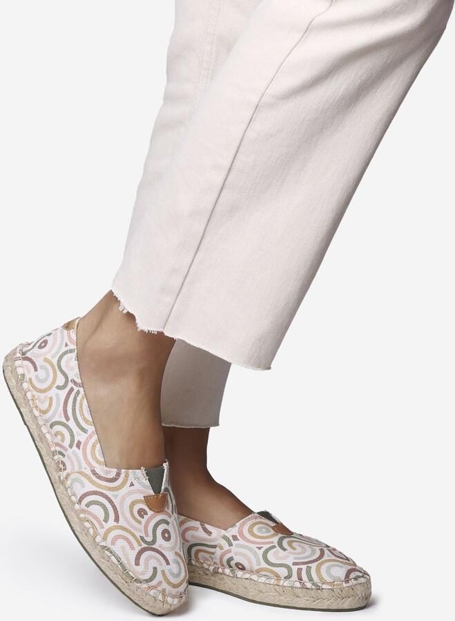 Toni Pons Klassieke unisex espadrille met print BLANES-TJ