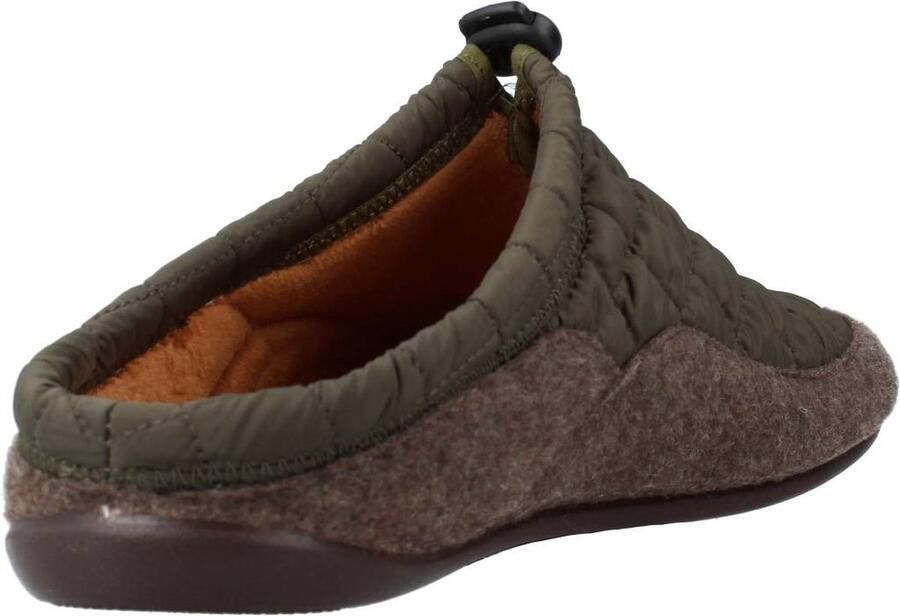 Toni Pons Klompachtige herenschoen van gewatteerde stof en vilt NADIR-UM