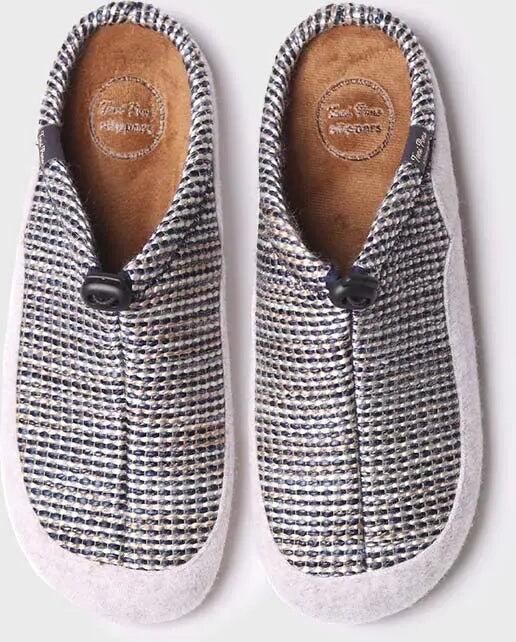 Toni Pons Klompachtige herenschoen van stof en vilt NADIR-DS