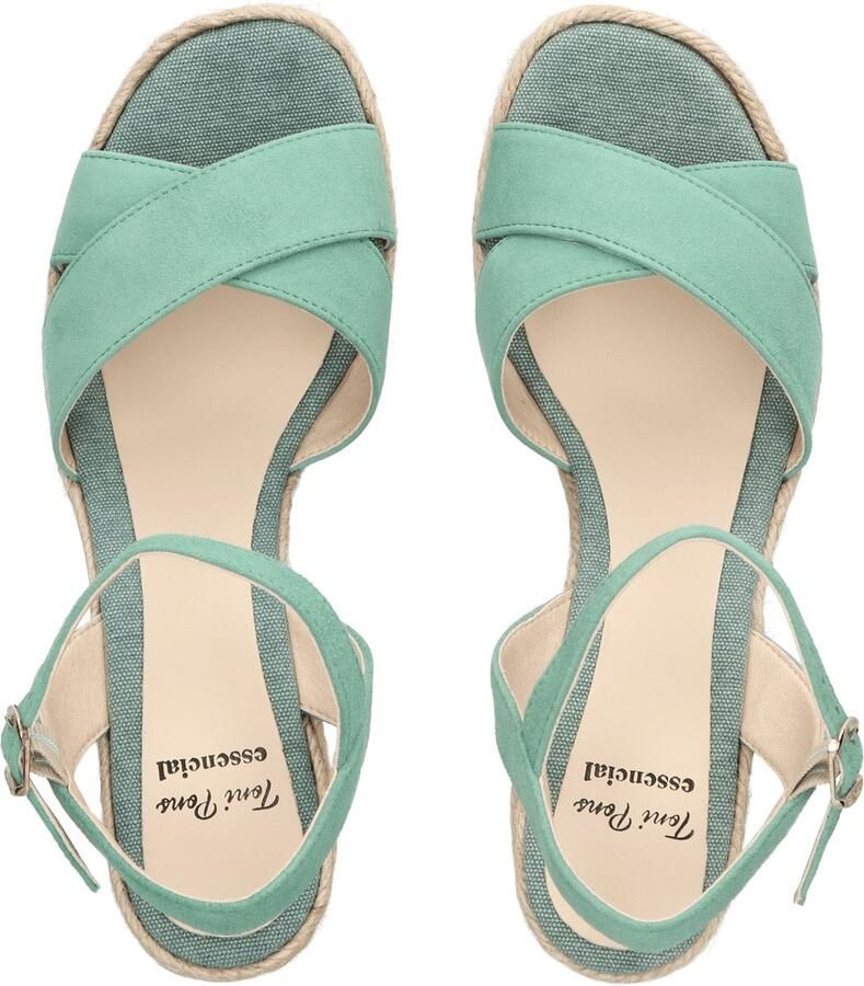 Toni Pons Kota-A Dames Espadrilles Menta Aqua Suède KOTAAmenta - Foto 3