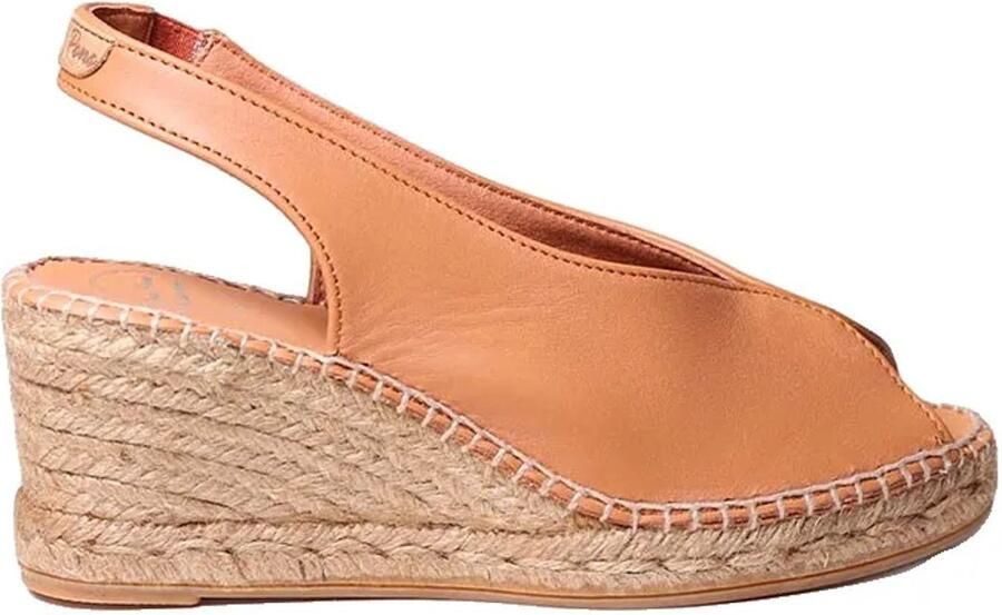 Toni Pons Laila-p Esparto Sleehak Sandalen Bruin Vrouw