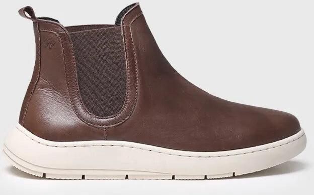 Toni Pons Leren enkellaarsjes voor dames met elastische zijpanelen PADUA