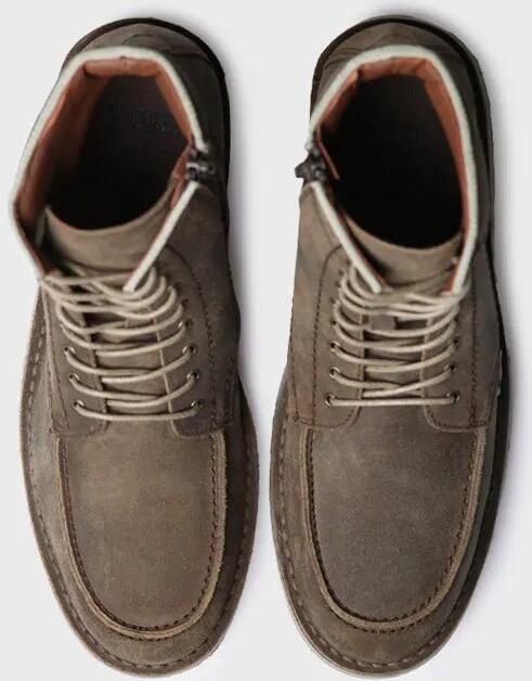 Toni Pons Leren enkellaarsjes voor heren met veters ORIOL-SW