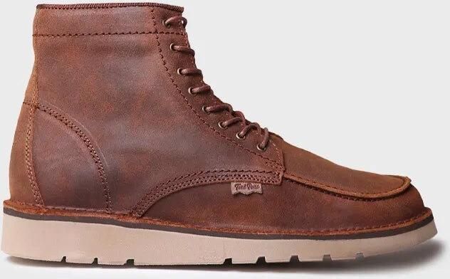 Toni Pons Leren enkellaarsjes voor heren met veters ORIOL-SW