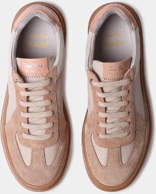 Toni Pons Leren sneakers voor dames met dierenprint AUREA