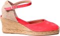 Toni Pons Lloret-5 Wedge Espadrilles Rood Vrouw - Rood