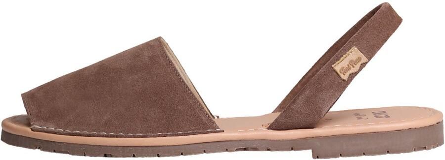 Toni Pons Menorcaanse herensandalen van suède GRAU-QT