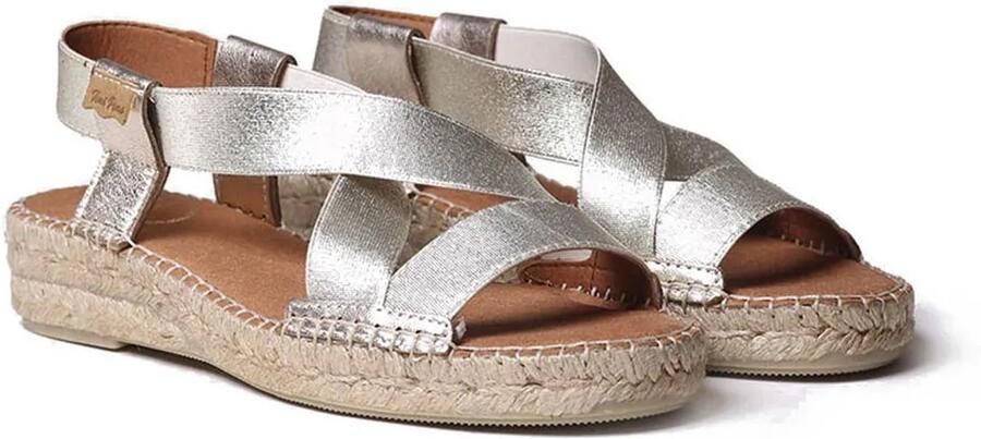 Toni Pons Metalen platte sandalen voor dames EIRE-RC