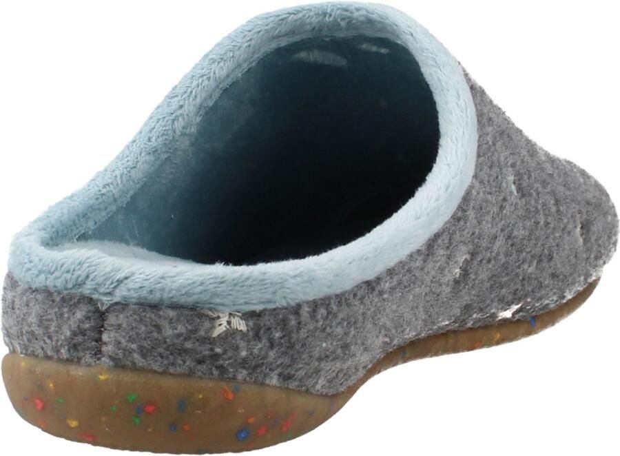 Toni Pons Mona-FT Pantoffels Gerecycled Vilt Grijs