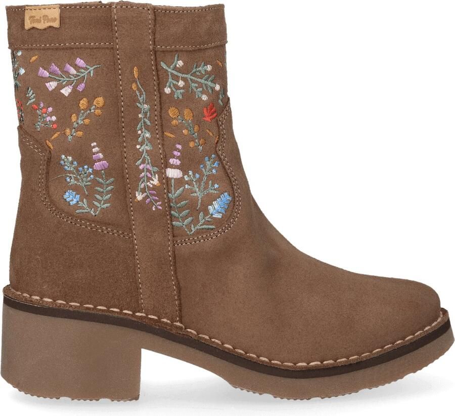 Toni Pons Monells Dames Boots Suede Taupe