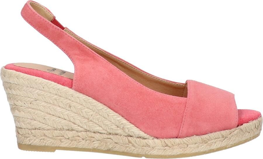 Toni Pons Monza-A Dames Espadrilles Bru Roze Suède MONZAAbru