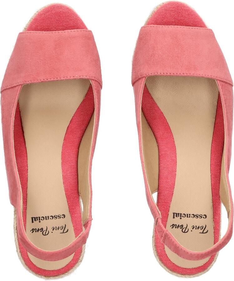 Toni Pons Monza-A Dames Espadrilles Bru Roze Suède MONZAAbru - Foto 3