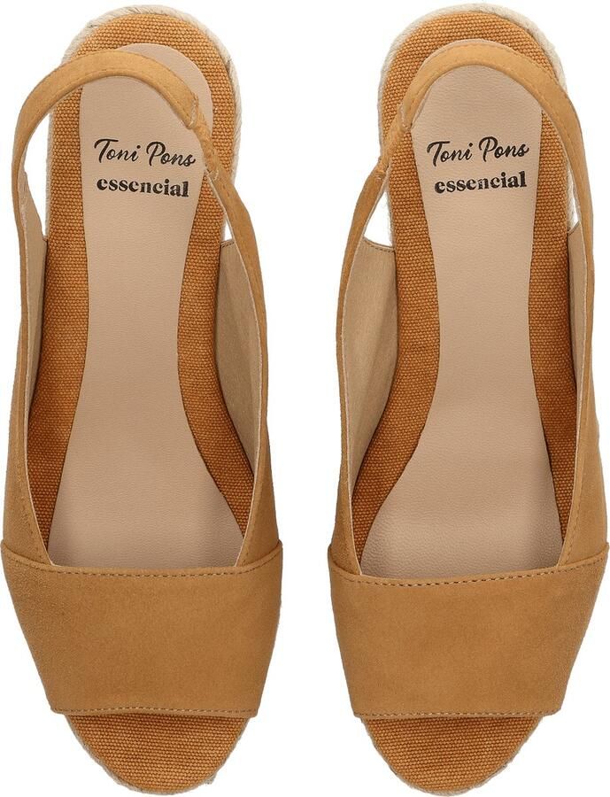 Toni Pons Monza-A Dames Espadrilles Cuiro Cognac Suède MONZAAcuiro - Foto 3