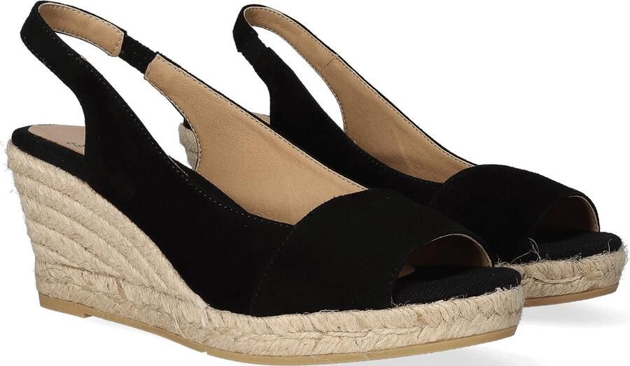 Toni Pons Monza-A Dames Espadrilles Negre Zwart Suède MONZAAnegre - Foto 4