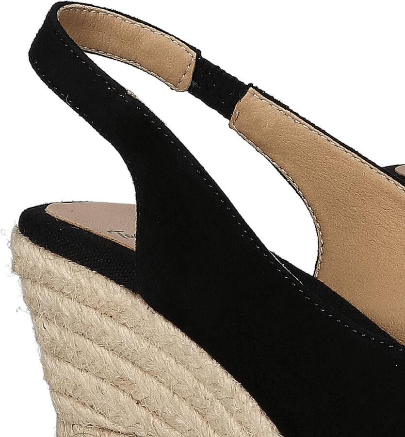 Toni Pons Monza-A Dames Espadrilles Negre Zwart Suède MONZAAnegre - Foto 2