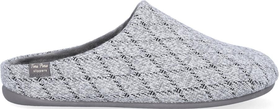 Toni Pons Nauel-KM Heren Pantoffels Gris