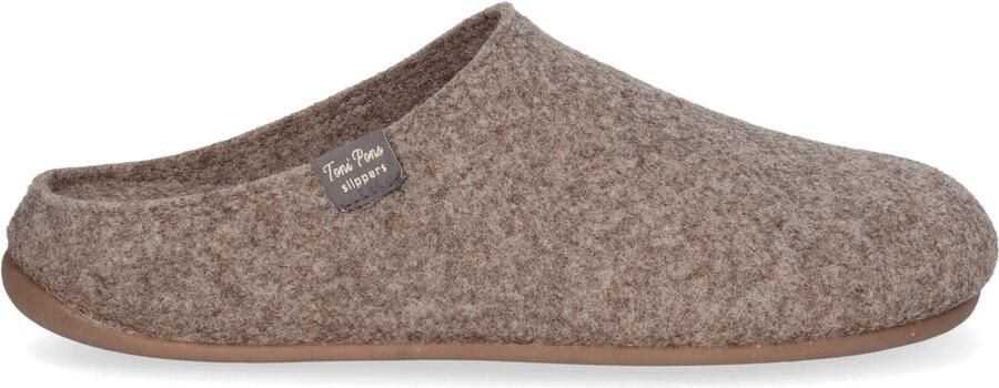 Toni Pons Herenpantoffel in klompstijl van gerecycled vilt NEO-FR