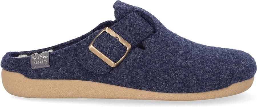 Toni Pons Norton-FP Heren Pantoffels Vilt Blauw