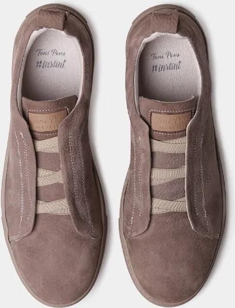 Toni Pons Nubuck sneakers voor heren met elastische veters DORCA - Foto 1