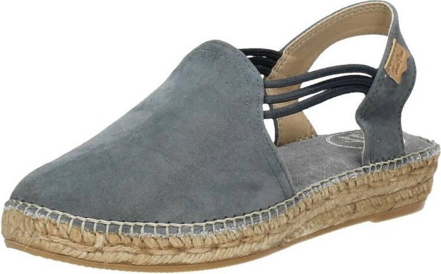 Toni Pons Nuria Dames Espadrilles Gris | Grijs | Suède - Foto 5