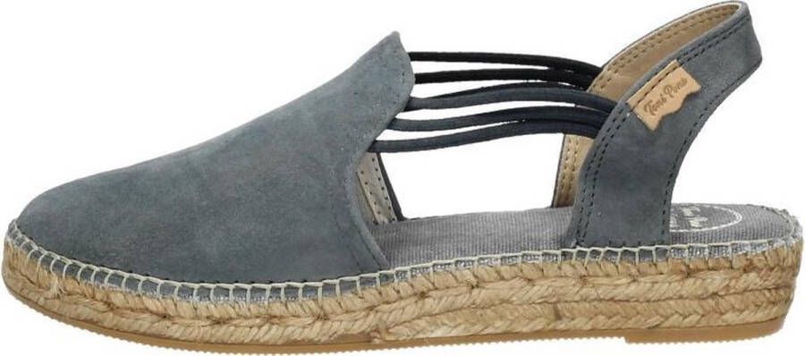 Toni Pons Nuria Dames Espadrilles Gris | Grijs | Suède - Foto 9
